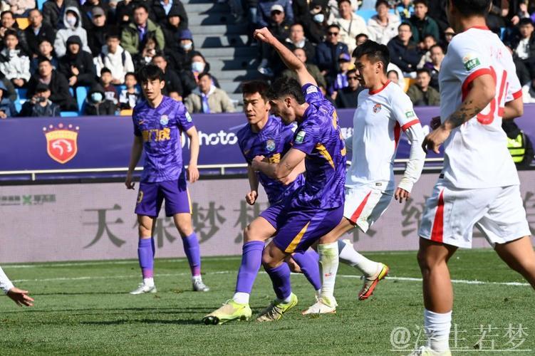 津门虎主场力克海牛 罗斯建功对手染红两次